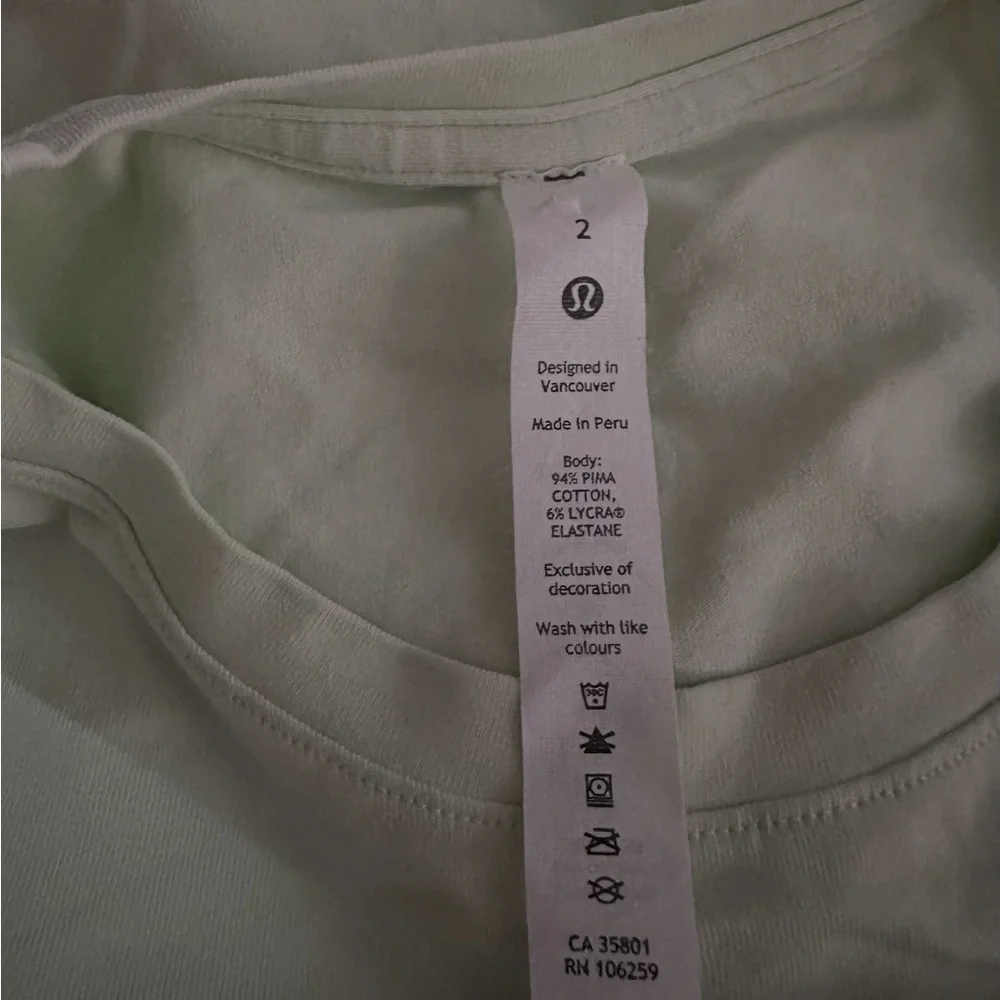 Lululemon Love Crew Size‎ 2